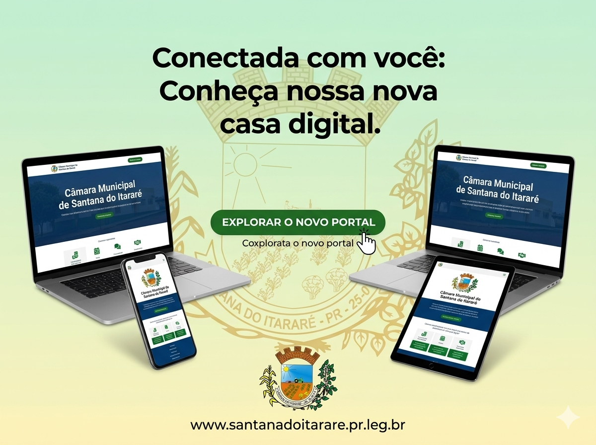 Câmara de Santana do Itararé Lança Novo Portal: Tecnologia e Transparência na Palma da Sua Mão